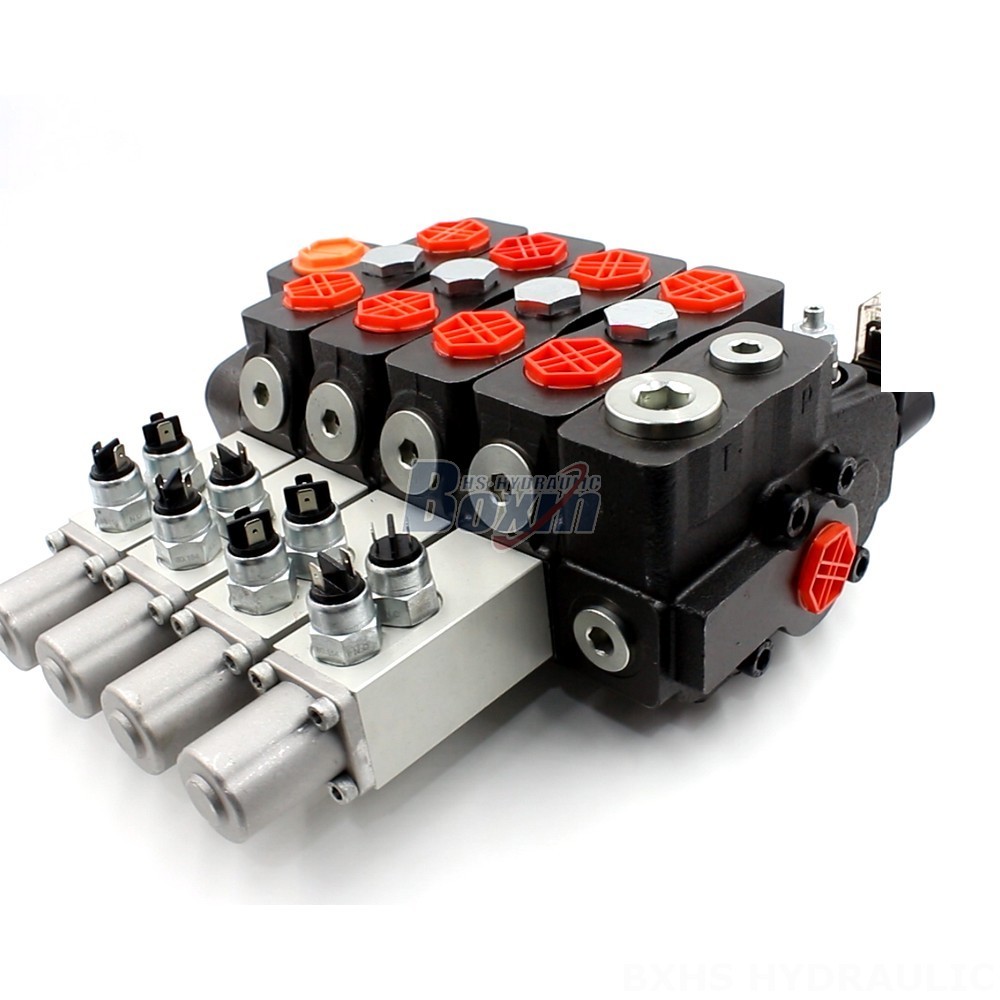 DLS180 Micro Switch Manual 4 Spool Sectional Directional Valve | Wholesale & Distribution main image